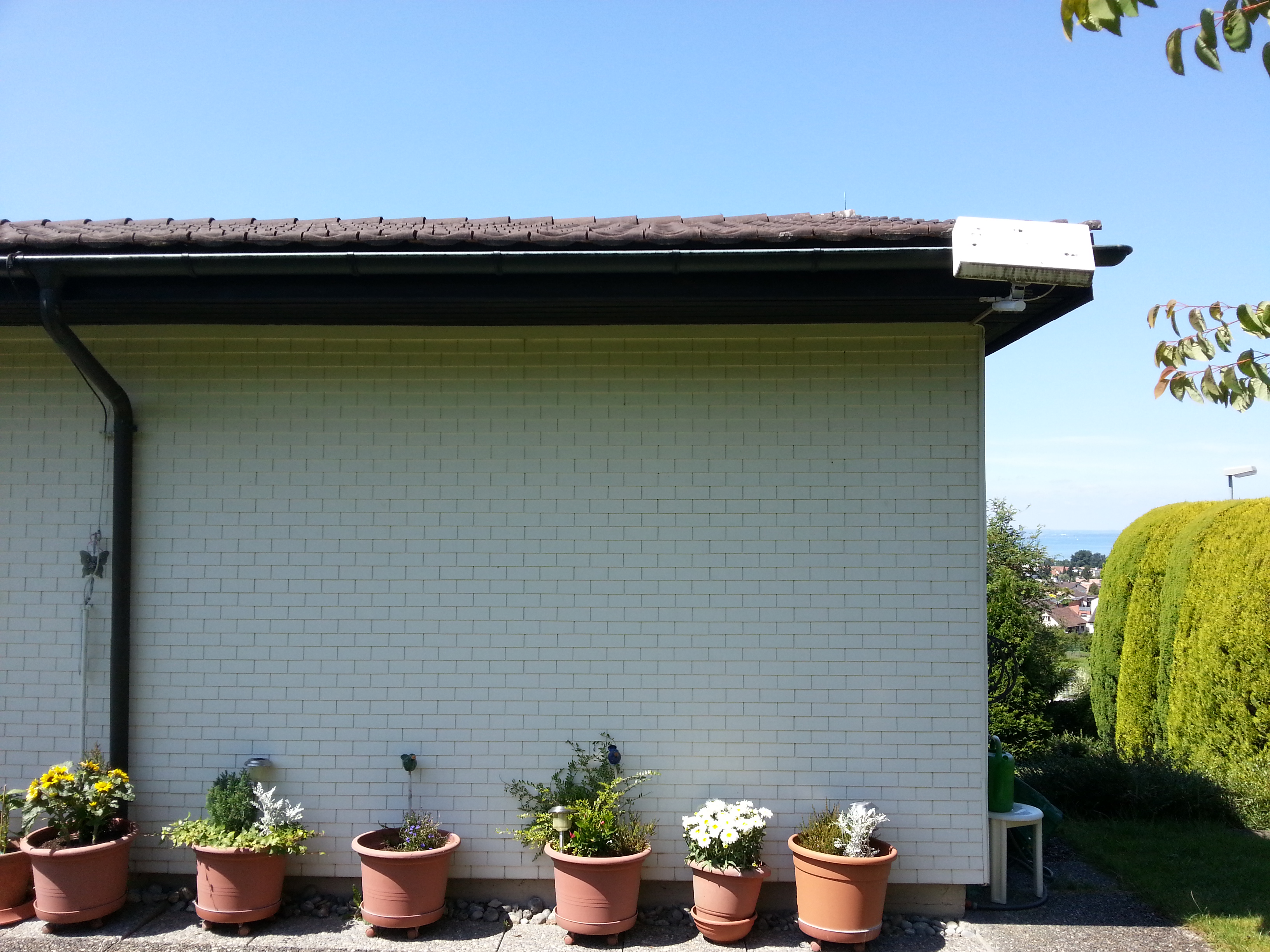 EFH, Goldach/SG, SAT Anlage vorher