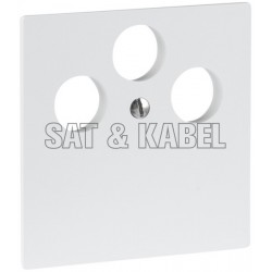 Frontpl. 3x Koax, SAT EDIZIO